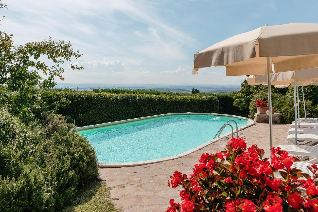 Borgo Villa A Sesta San Gusme Zewnętrze zdjęcie